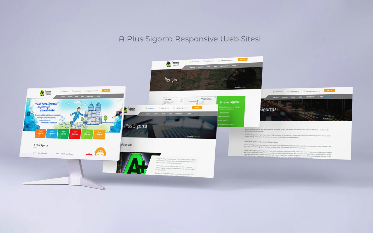 <span>A Plus Sigorta Responsive Web Sitesi</span><i>→</i>